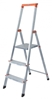 Picture of Krause Solidy Folding ladder silver
