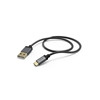 Изображение Kabel USB Hama USB-A - USB-C 1.5 m Czarny (001736360000)