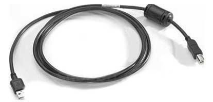 Picture of Kabel USB Zebra USB-A - USB-B 2.2 m Czarny (25-64396-01R)
