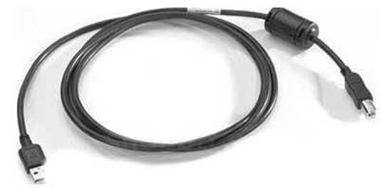 Изображение Kabel USB Zebra USB-A - USB-B 2.2 m Czarny (25-64396-01R)
