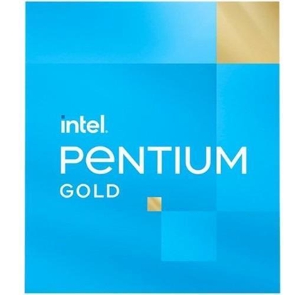 Attēls no CPU|INTEL|Desktop|Pentium Gold|G7400|3700 MHz|Cores 2|6MB|Socket LGA1700|46 Watts|GPU UHD 710|BOX|BX80715G7400SRL66
