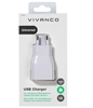 Изображение Vivanco USB charger 1A, white (38348)