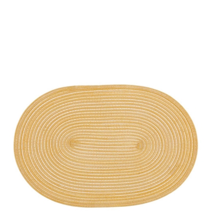 Picture of Galda paliknis 4Living Heini oval yellow 30x45cm