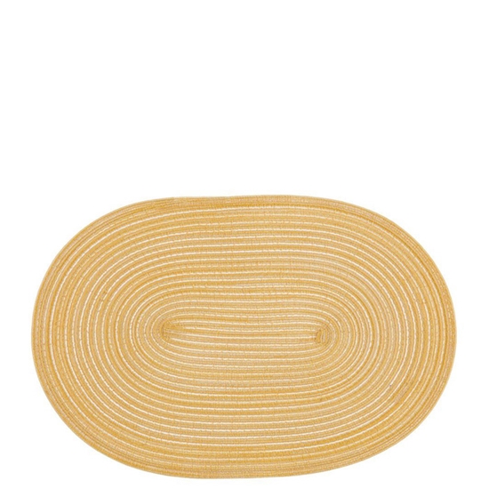 Picture of Galda paliktnis 4Living Heini oval dzeltens 30x45cm