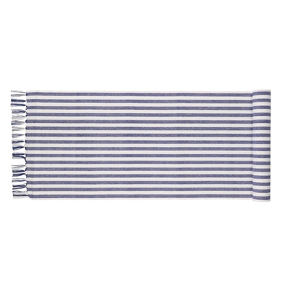 Attēls no Galda paliktnis 4Living Stripe zils 33x140cm