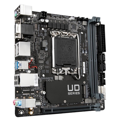 Attēls no Gigabyte H610I DDR4 motherboard Intel H610 Express LGA 1700 mini ITX