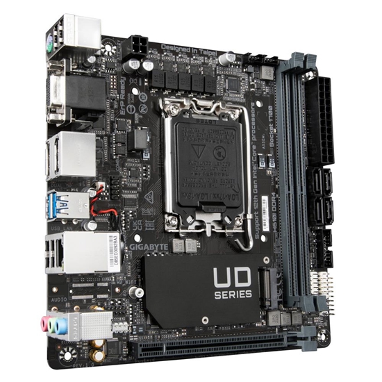 Picture of Gigabyte H610I DDR4 motherboard Intel H610 Express LGA 1700 mini ITX