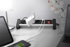 Picture of DIGITUS 4-fold power strip Office 2x USB socket