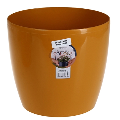 Attēls no Puķu pods Madeira 22cm brūns