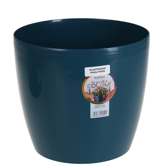 Picture of Puķu pods Madeira 22cm zils