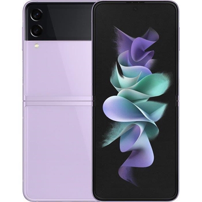 Attēls no Samsung Galaxy Z Flip3 5G SM-F711B 17 cm (6.7") Android 11 USB Type-C 8 GB 256 GB 3300 mAh Lavender