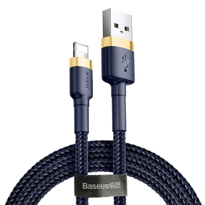 Изображение Kabel USB Baseus USB-A - Lightning 2 m Niebieski (CALKLF-CV3)