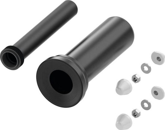 Изображение WC pieslēgšanas komplekts 30cm DN90 (9820214) TECE