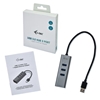 Изображение i-tec Metal USB 3.0 HUB 3 Port + Gigabit Ethernet Adapter