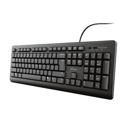 Picture of Trust Primo keyboard USB German Black