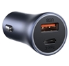 Picture of Lādētājs Baseus Super Fast Car Charger 40W USB+Type C+Type C To Lightning Cable-Black