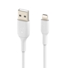 Picture of Belkin Lightning Cable 15cm, PVC, white, mfi cert.