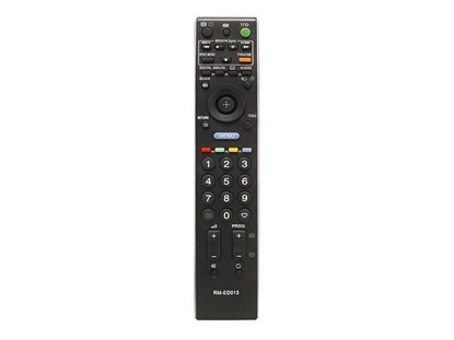 Attēls no HQ LXP611 TV remote control SONY RM-ED013 Black