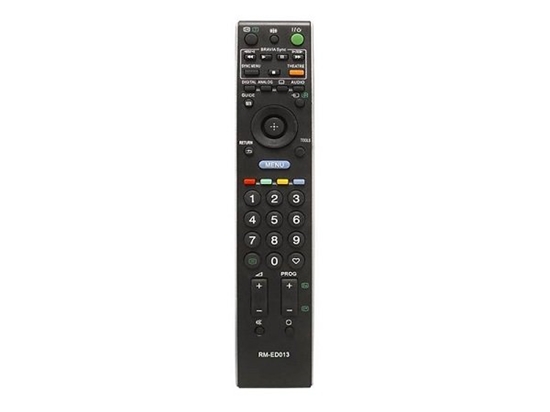 Изображение HQ LXP611 TV remote control SONY RM-ED013 Black