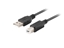 Picture of Lanberg CA-USBA-15CU-0010-BK kabel USB 1m 2.0 USB A->USB-B Black