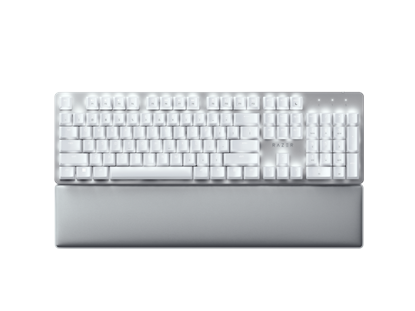 Attēls no Razer | Pro Type Ultra | Mechanical Gaming Keyboard | Mechanical Keyboard | US | Wireless/Wired | White | Wireless connection
