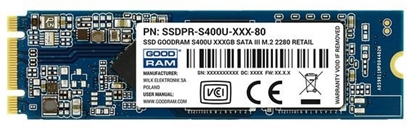 Изображение Goodram S400u M.2 480 GB Serial ATA III TLC