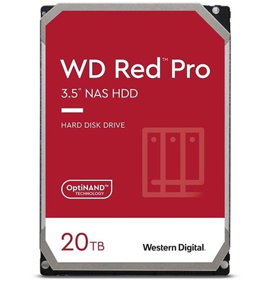 Изображение Hard drive HDD Western Digital WD Red Pro 20 TB WD201KFGX
