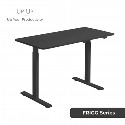 Pilt Height Adjustable Table Up Up Frigg Black