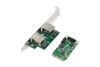 Picture of Karta sieciowa przewodowa mini PCI Express 2x RJ45 Gigabit 10/100/1000Mbps Low Profile