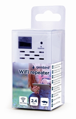 Attēls no WRL REPEATER 300MBPS/WHITE WNP-RP300-03 GEMBIRD