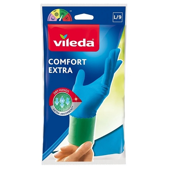 Изображение Gloves Vileda Comfort Extra "L"