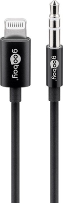 Picture of Goobay | Apple Lightning male (8-pin) | 3.5 mm female (3-pin, stereo)
