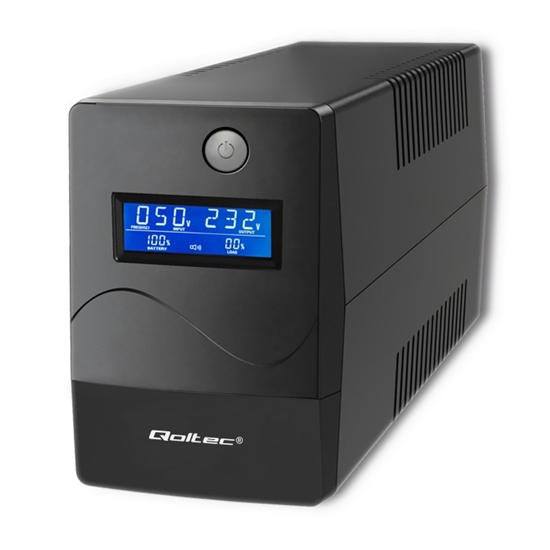 Изображение QOLTEC 53978 UPS Monolith 650VA 360W LCD