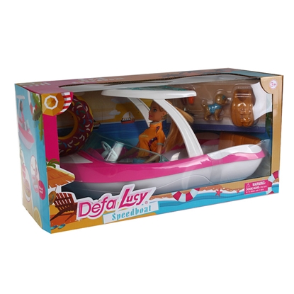 Attēls no Lelle Defa Lucy Doll with speed boat