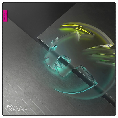 Attēls no ROCCAT Sense Icon Gaming mouse pad Black, Grey