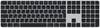 Изображение Apple Magic Keyboard Touch ID Numeric RUS Black Keys