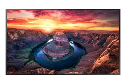 Attēls no Samsung QM43B Digital signage flat panel 109.2 cm (43") IPS Wi-Fi 500 cd/m² 4K Ultra HD Black Tizen 6.5 24/7