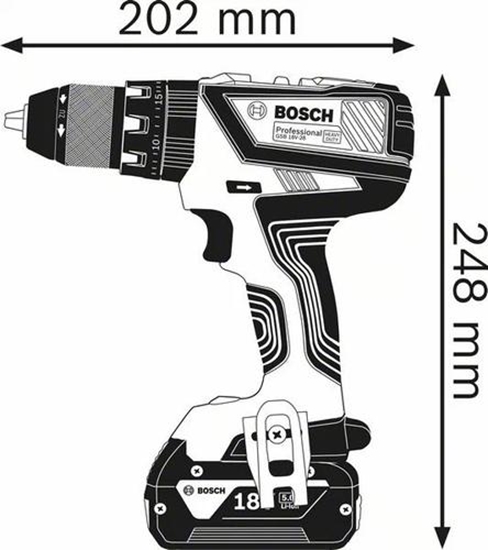 Изображение Bosch GSR 12V-15 Promo Pack Cordless Drill Driver