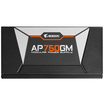 Attēls no Gigabyte AP750GM power supply unit 750 W 20+4 pin ATX ATX Black