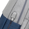 Picture of NB BACKPACK ANTI-THEFT 17.3"/7567 GREY/DARK BLUE RIVACASE