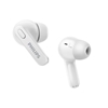 Picture of Philips True Wireless Headphones TAT2206WT/00, IPX4 water protection, Up to 18 hours play time, White