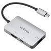 Изображение Targus ACA948EU interface hub USB 3.2 Gen 1 (3.1 Gen 1) Type-C 5000 Mbit/s Silver