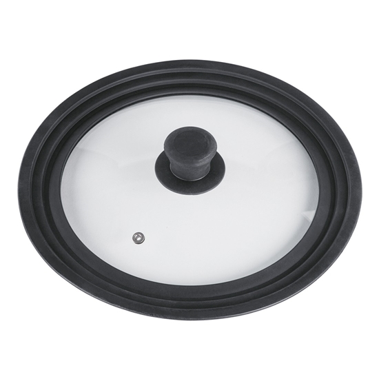Picture of Xavax 00111545 pan lid Round Black, Transparent
