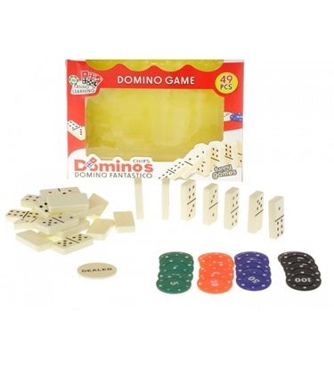 Picture of Domino un žetoni 22x20x3cm 550391