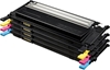 Picture of Samsung CLT-P4092C 4-pack Black/Cyan/Magenta/Yellow Toner Cartridges