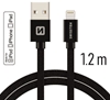 Picture of Swissten MFI Textile Fast Charge 3A Lightning Data and Charging Cable 1.2m