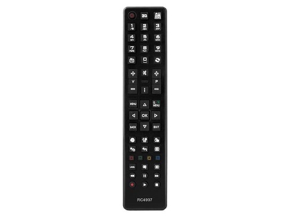 Attēls no HQ LXP4937 TV remote control Vestel / Sharp / JVC / AKAI / TELEFUNKEN / LCD / RC4937 3D / Black