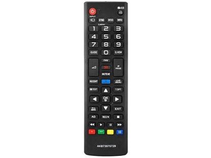 Attēls no HQ LXP5729 TV remote contorl LG AKB73975729 Black