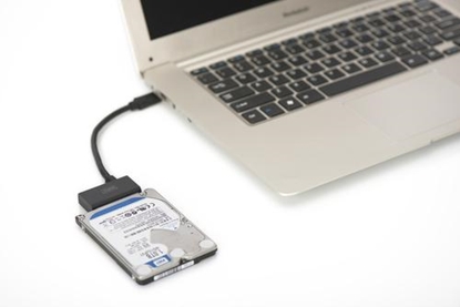 Attēls no DIGITUS Adapterkabel   USB3.0/C -> SATA 3 St/Bu 0.1m 6GB