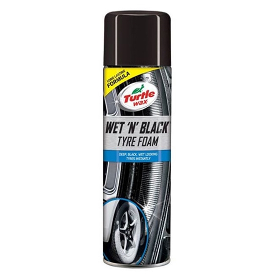 Изображение Līdz.riepu spīdumam Turtle Wax Wet'n Black 500ml